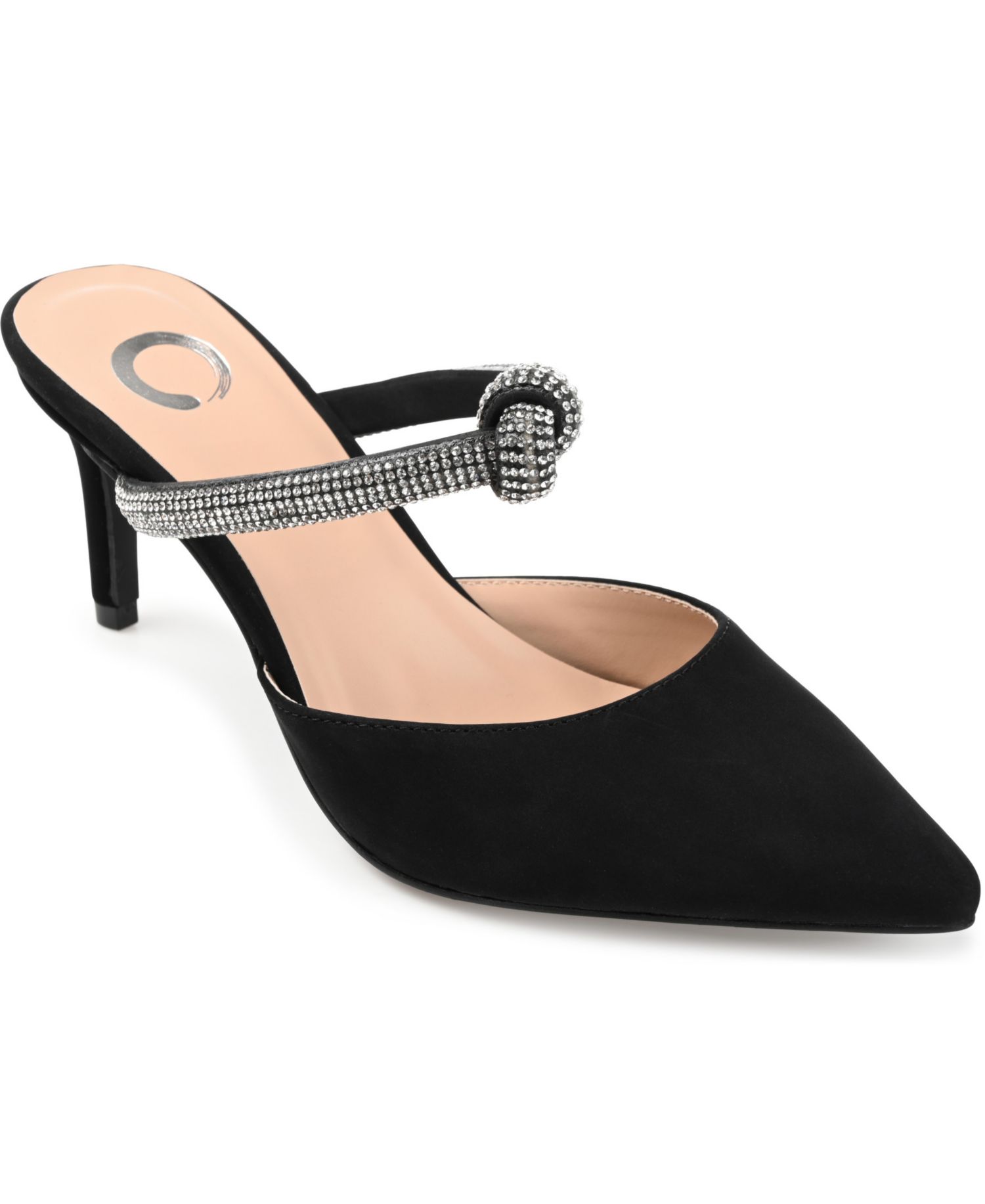 Women's Lunna Rhinestone Knot Slip-On Dress Pumps