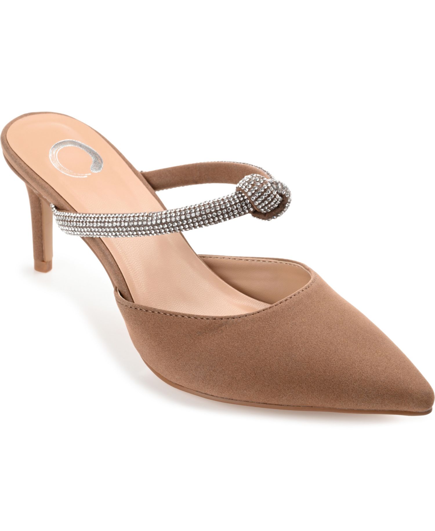 Women's Lunna Rhinestone Knot Slip-On Dress Pumps