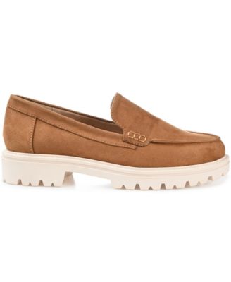 Journee Womens Erika Medium and Wide Width Slip On Loafer