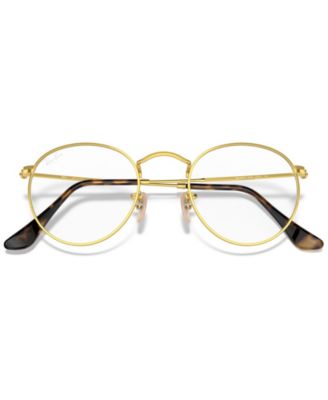 RX3447V Round Metal Optics Men's Round Eyeglasses