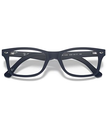 Ray-Ban RX5228 Unisex Square Eyeglasses - Macy's