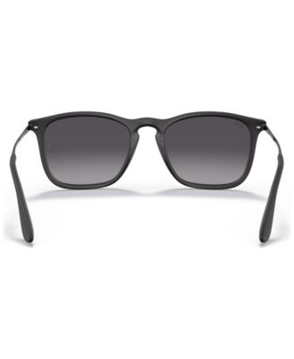 Unisex Low Bridge Fit Sunglasses, RB4187F CHRIS 54