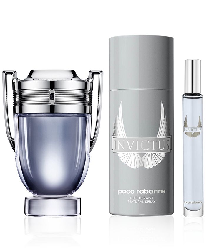 Paco Rabanne Men's 3Pc. Invictus Eau de Toilette Gift Set Macy's