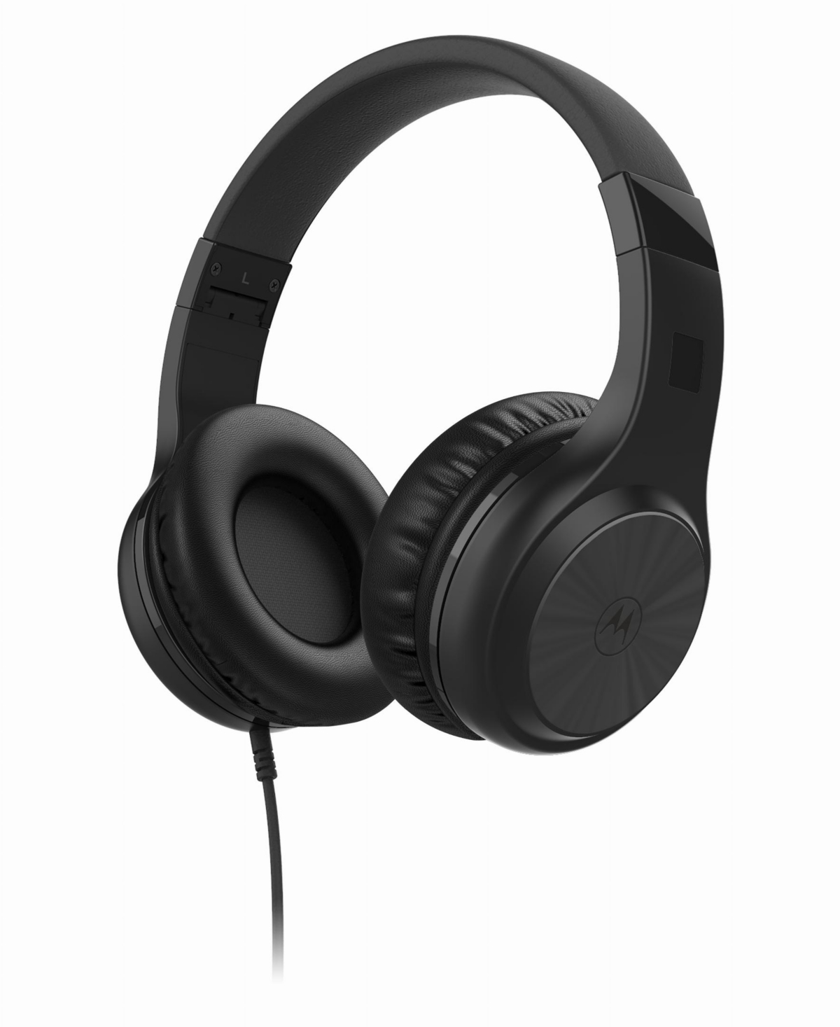 Motorola Moto Xt120 Over Ear Headphones In Jet Black