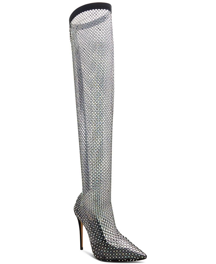 ALDO Women's Arturi Beaded Mesh Dress Boots & Reviews - Boots - Shoes ...