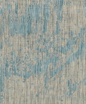 Provo 5759 7'10" x 7'10" Round Outdoor Area Rug