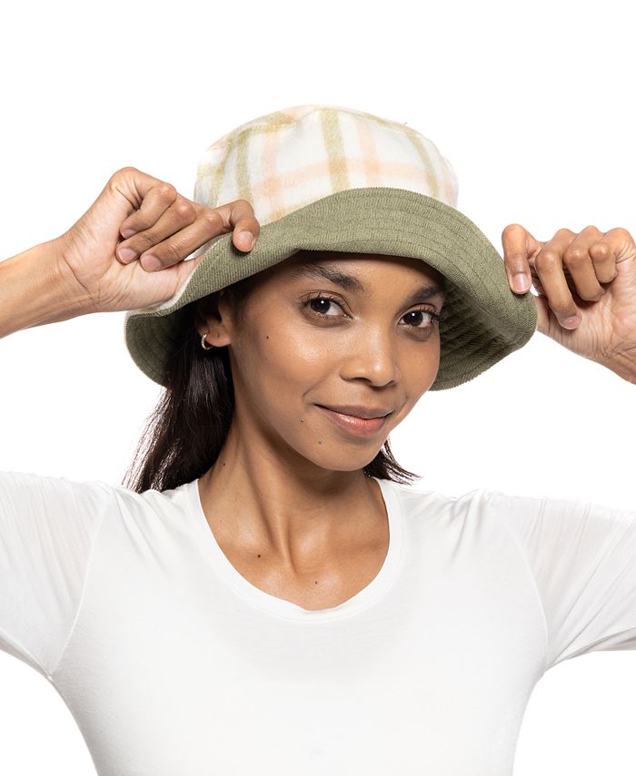 Jenni Women's Reversible Corduroy Bucket Hat, Created for Macy's