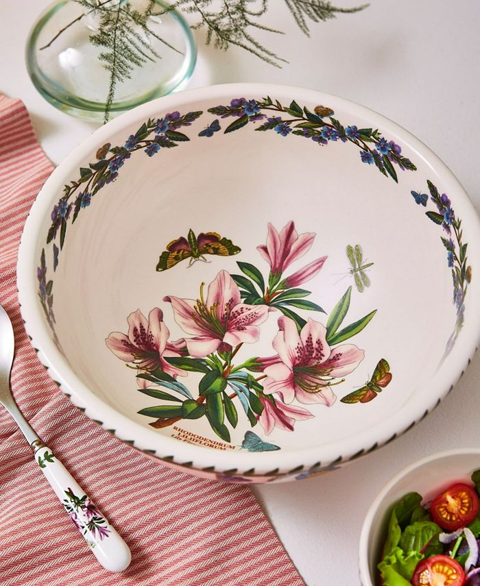 Portmeirion Botanic Garden Serveware, 11" Salad Bowl Macy's