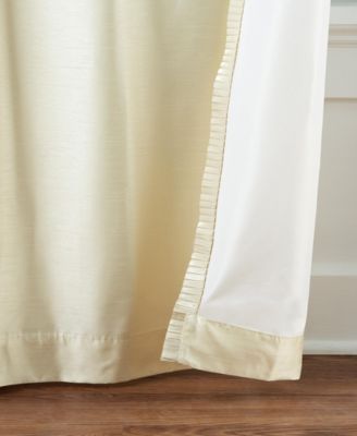 Versailles Faux Silk Blackout Window Curtain
