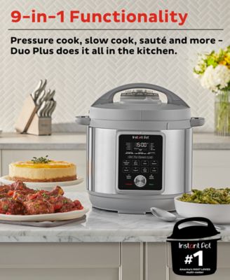 Duo Plus 6 Qt. Multi-Use Pressure Cooker with Whisper-Quiet Steam Release