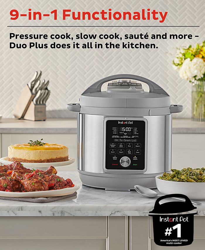 Instant Pot Duo Plus 6 Qt. MultiUse Pressure Cooker with WhisperQuiet