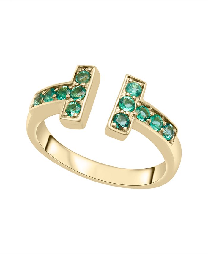 Macy's emerald ring new arrivals