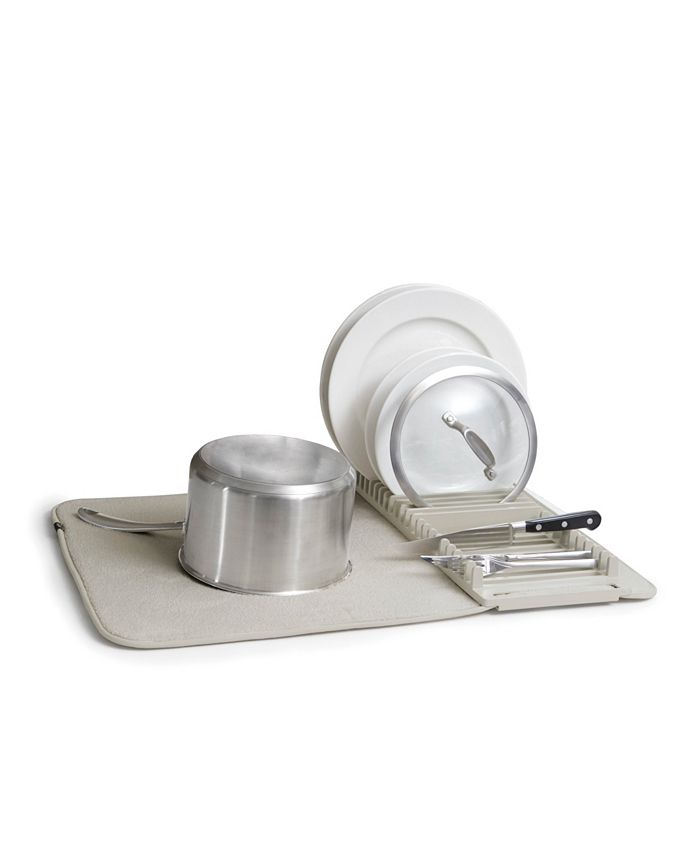 Umbra Udry Dish Rack with Drying Mat Macy's