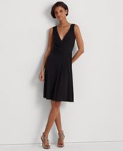 Ralph lauren black dress macys sales