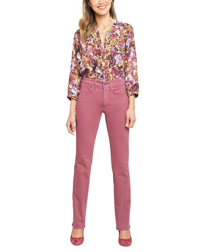 NYDJ Women s Marilyn Straight Jeans Macy s
