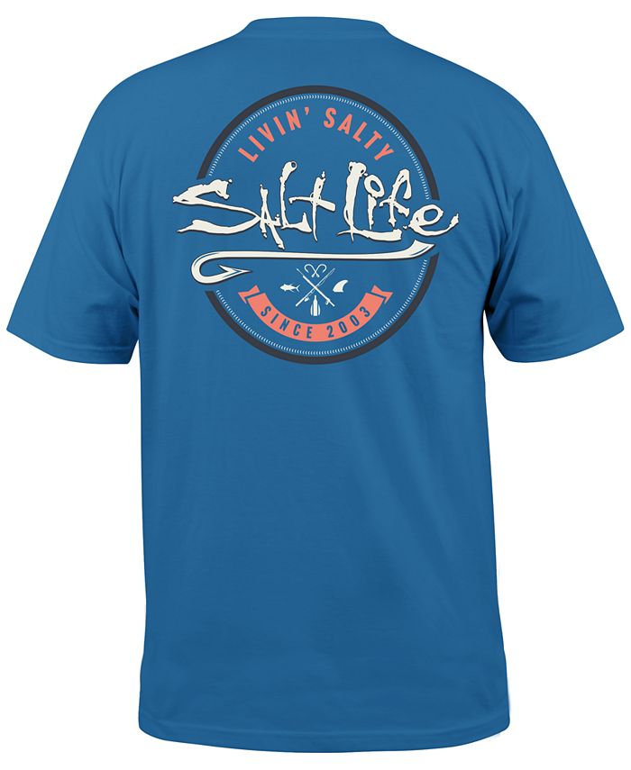 Salt Life Men's Playin Hookie Logo Graphic T-Shirt & Reviews - T-Shirts ...