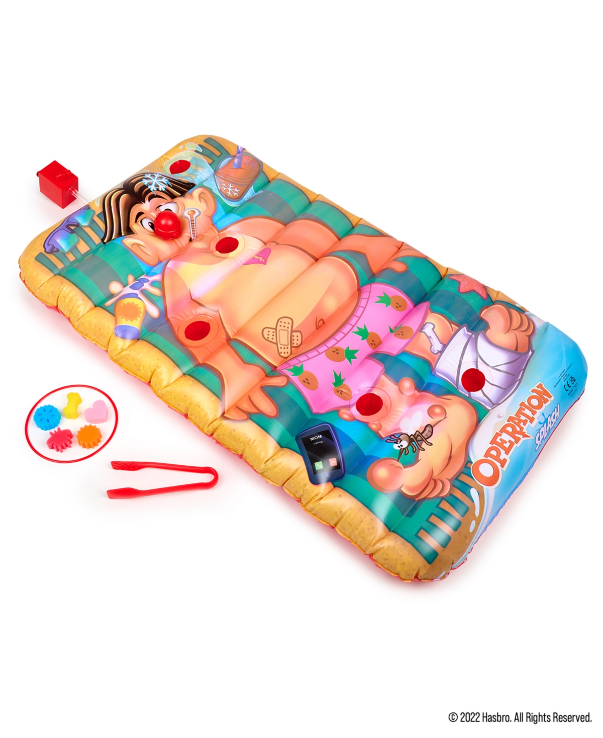 Shop Hasbro Operation Splash Game By Wowwee Backyard Sprinkler Mat Kids Game With 5 Foam Elements Ages 4 And Up In Multicolor