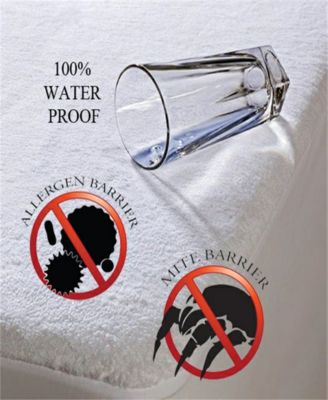 Water Resistant and Non-Allergenic Mattress Protector, King