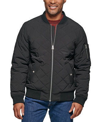 Levi's Men's Quilted Fashion Bomber Jacket & Reviews - Coats & Jackets ...