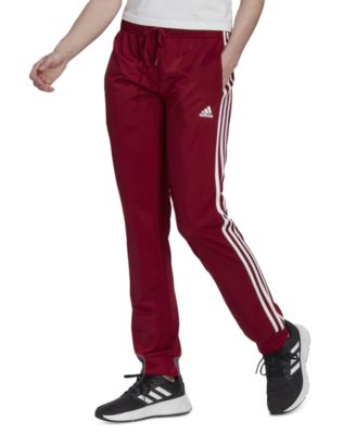 adidas Women s Essentials Warm Up Slim Tapered 3 Stripes Track Pants Macy s