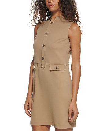 Tommy hilfiger faux pocket shift dress on sale