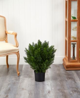2' Cedar Indoor/Outdoor Artificial Bush 