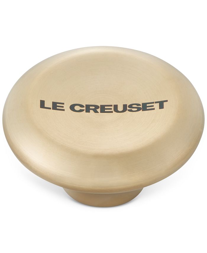 Le Creuset Signature Large Light Gold Knob for Cast Iron Macy's