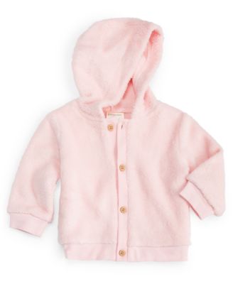 First Impressions - Baby Girl Sherpa Jacket