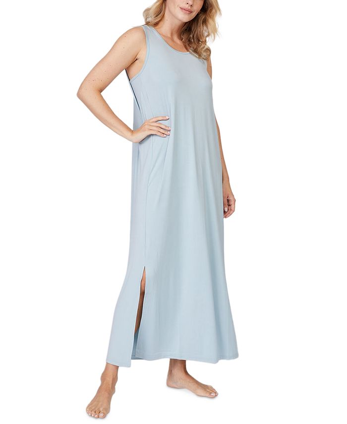 Pure Fiber Pleated Back Drape Dress - Macy's