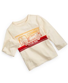 Toddler Boys Future Hero Fire Truck Long-Sleeve T-Shirt, Created for Macy's