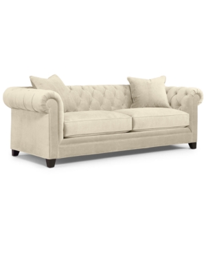 MARTHA STEWART COLLECTION SAYBRIDGE 92" FABRIC ROLL ARM SOFA, CREATED FOR MACY'S