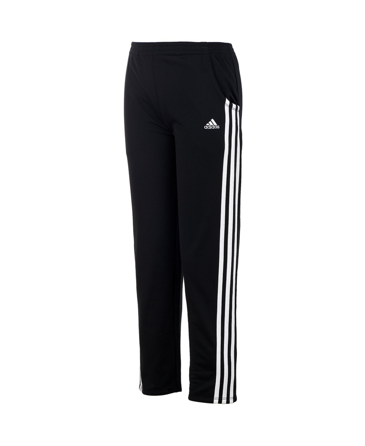 adidas Big Girls Warm Up Tricot 3-Stripes Pants, Extended Sizes