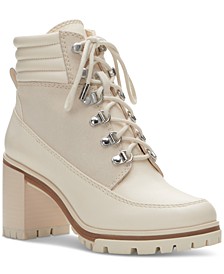 Donenta Lace-up Hiker Booties