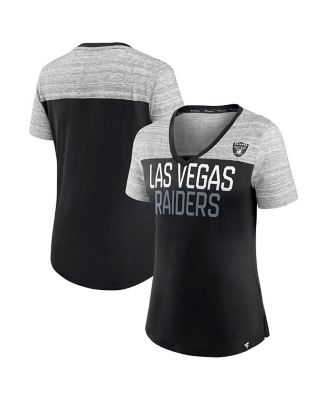 Men's Las Vegas Raiders Fanatics Branded Black/White Long and Short Sleeve  Two-Pack T-Shirt