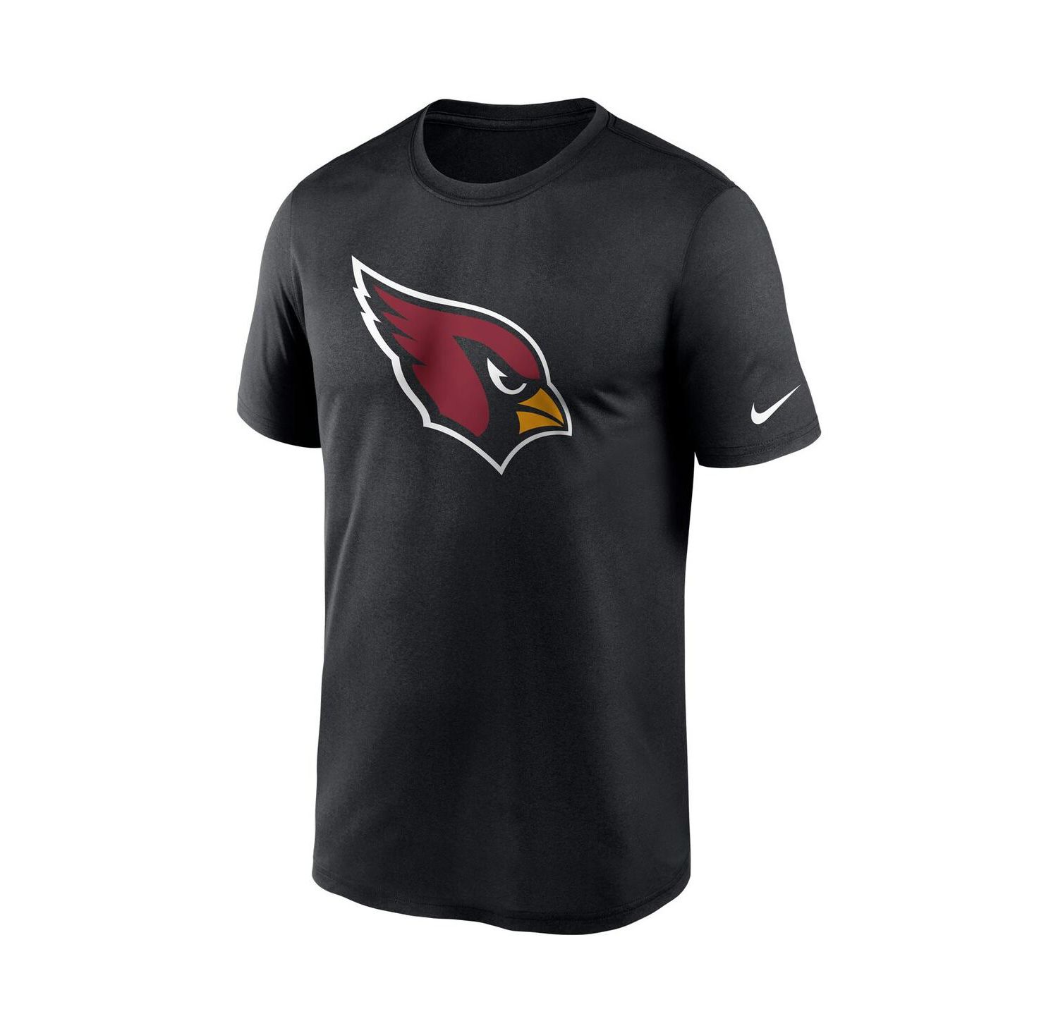 Men's Black Arizona Cardinals Logo Essential Legend Performance T-shirt