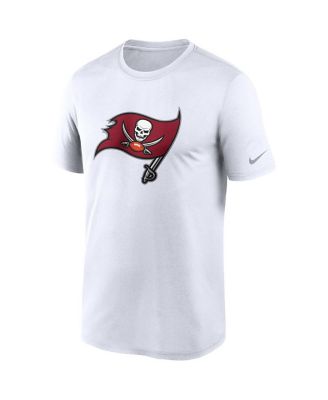 Men's White Tampa Bay Buccaneers Logo Essential Legend Performance T-shirt