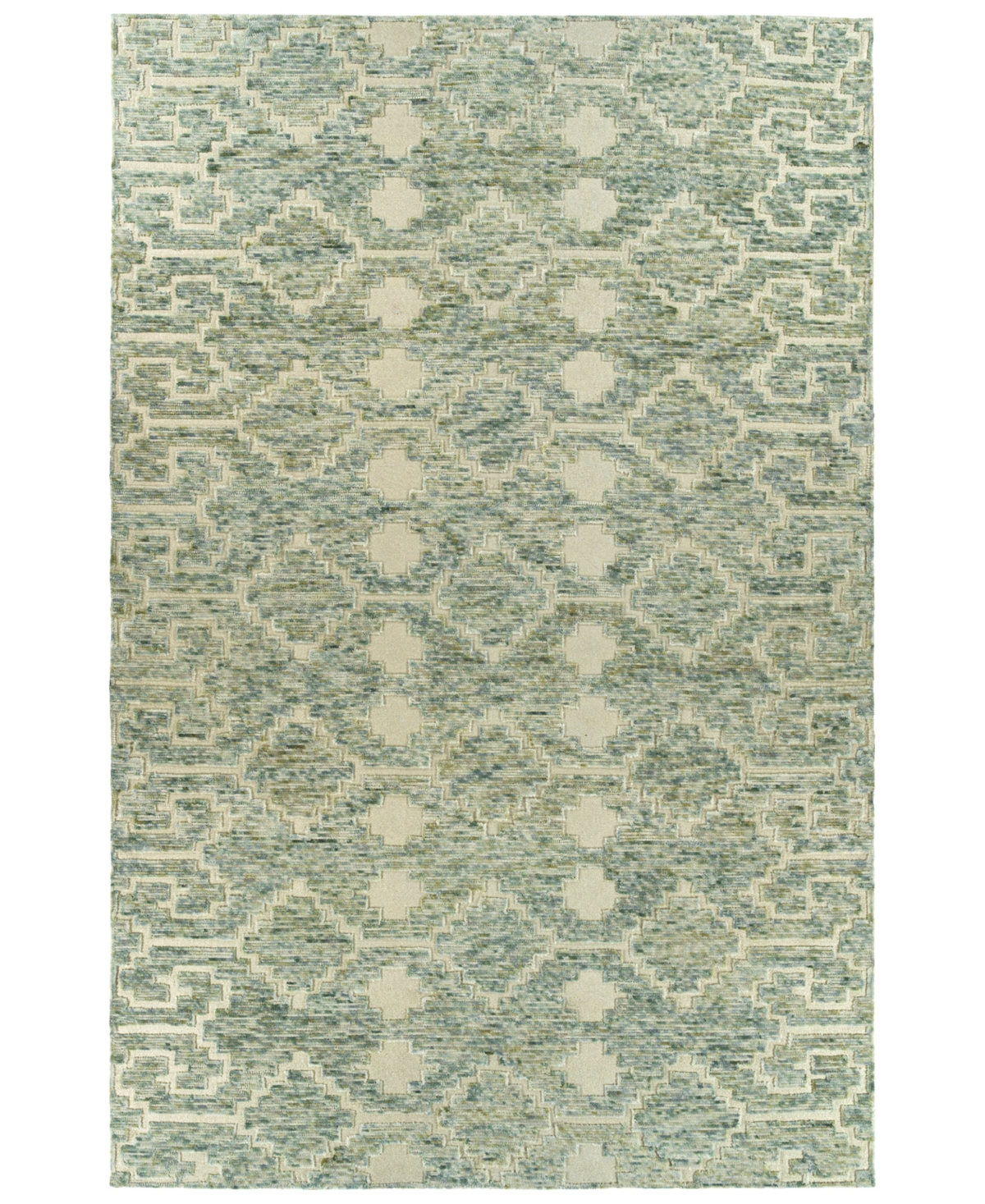 Kaleen Radiance RAD97 3'6in x 5'6in Area Rug - Green