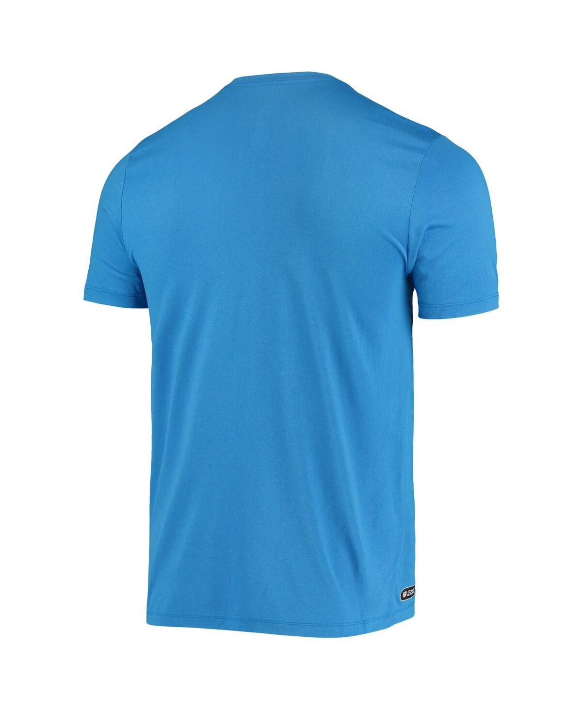 New Era Royal Indianapolis Colts Combine Authentic Big Stage T-shirt In Royal