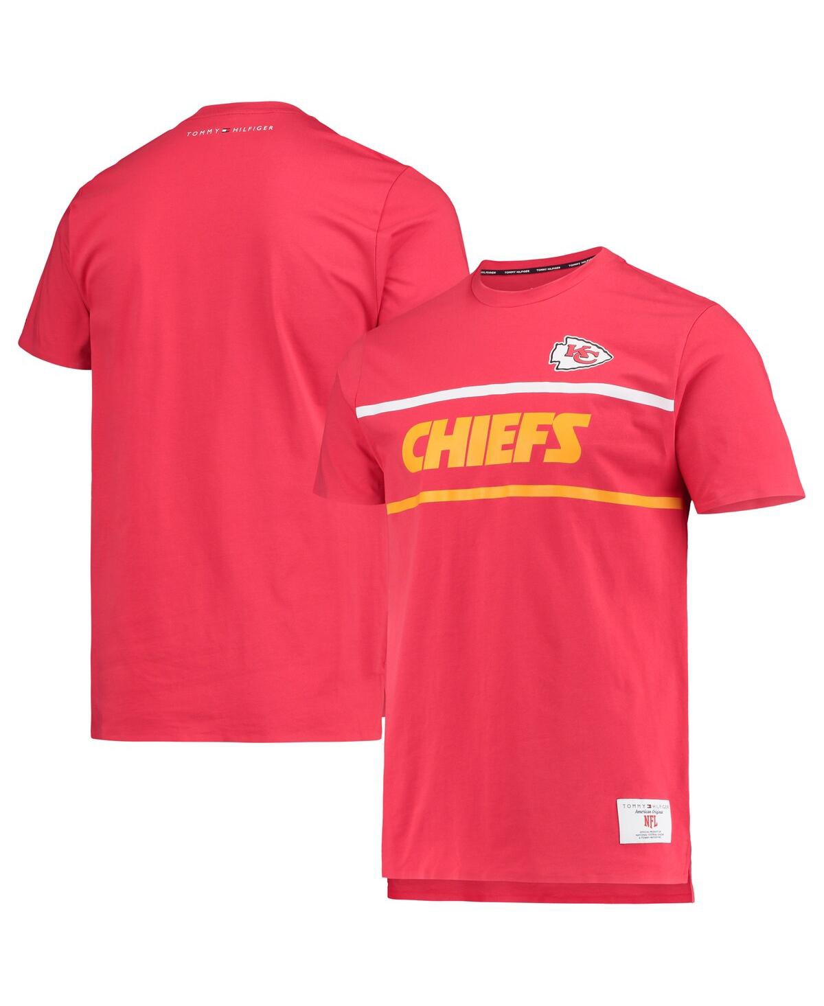 Shop Tommy Hilfiger Men's  Red Kansas City Chiefs The Travis T-shirt