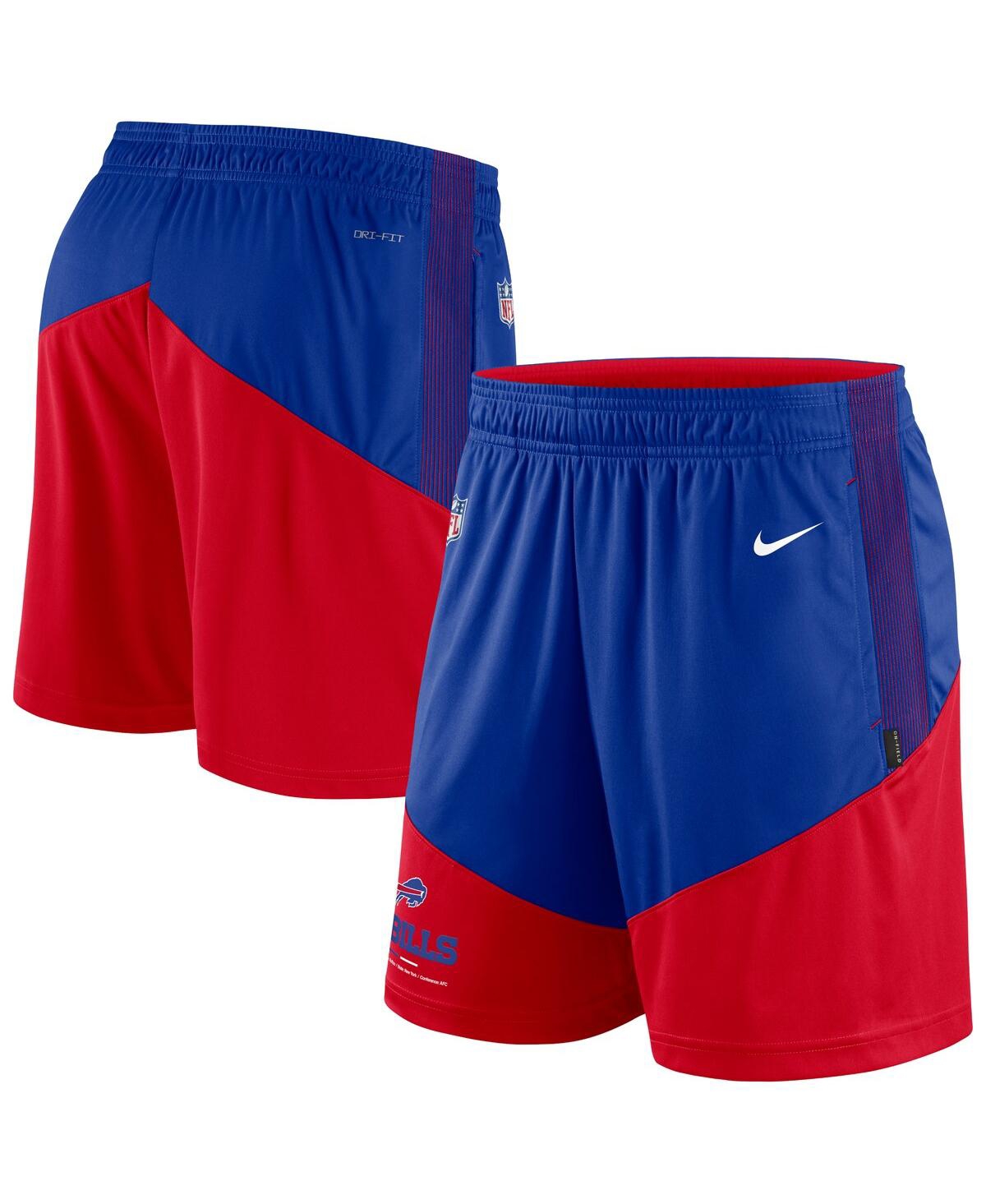 Men's Nike Red Buffalo Bills Primary Lockup Performance Shorts - Red