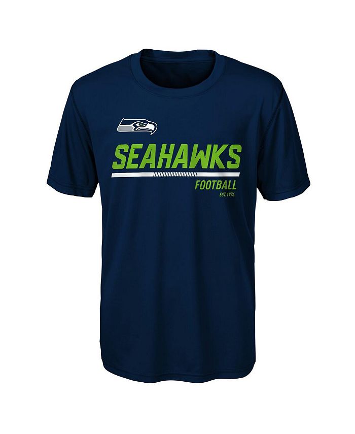 Outerstuff Big Boys College Navy Seattle Seahawks Engaged Tshirt Macy's
