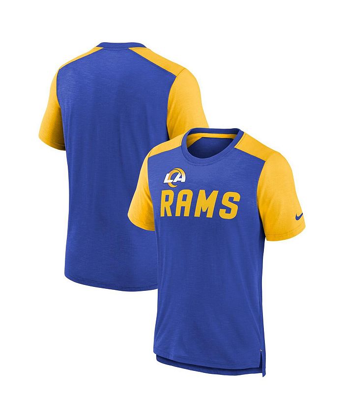 Youth Los Angeles Rams Team Long Sleeve T-Shirt - Heathered Royal