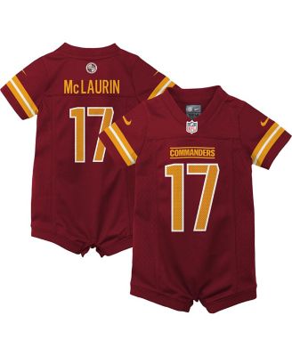 Nike Newborn and Infant Boys and Girls Terry McLaurin Burgundy Washington  Commanders Game Romper Jersey - Macy's