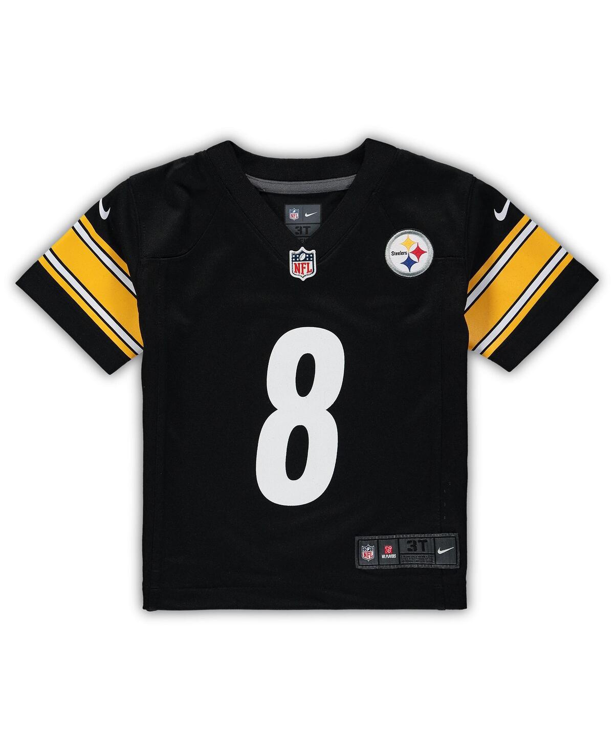 Boys and Girls Toddler Nike Kenny PickettPittsburgh Steelers Game Jersey - Black