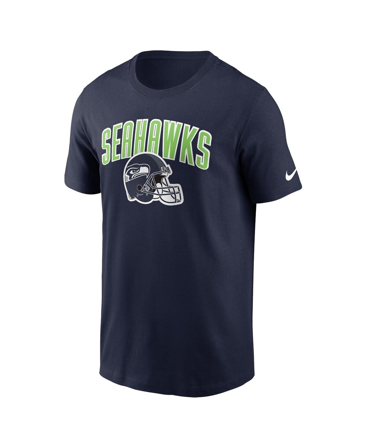 Men's Nike CollegeSeattle Seahawks Team Athletic T-shirt - Navy