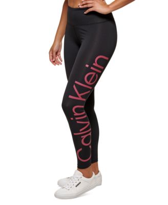 High waisted calvin klein leggings best sale