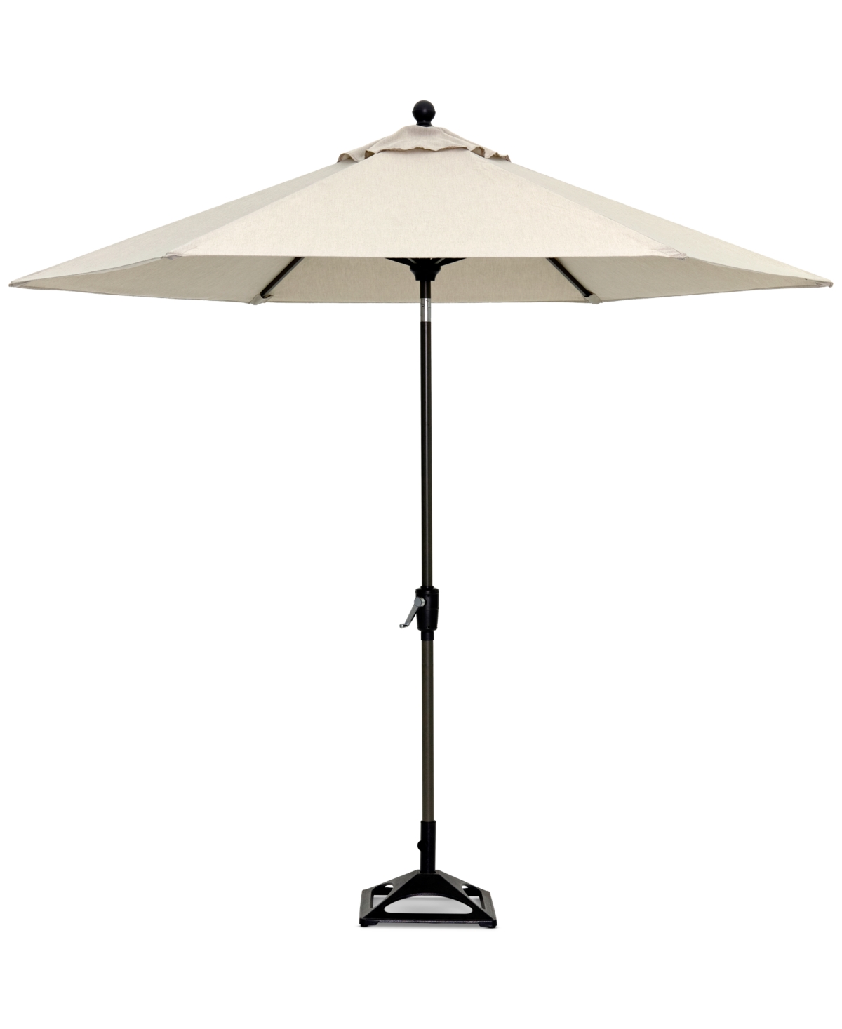 Agio Avanti Outdoor 9' Auto-tilt Umbrella In Outdura Remy Cloud
