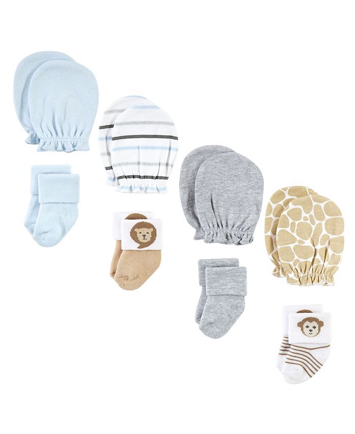 Hudson Baby Baby Boys Socks and Mittens, 8Piece Set Macy's
