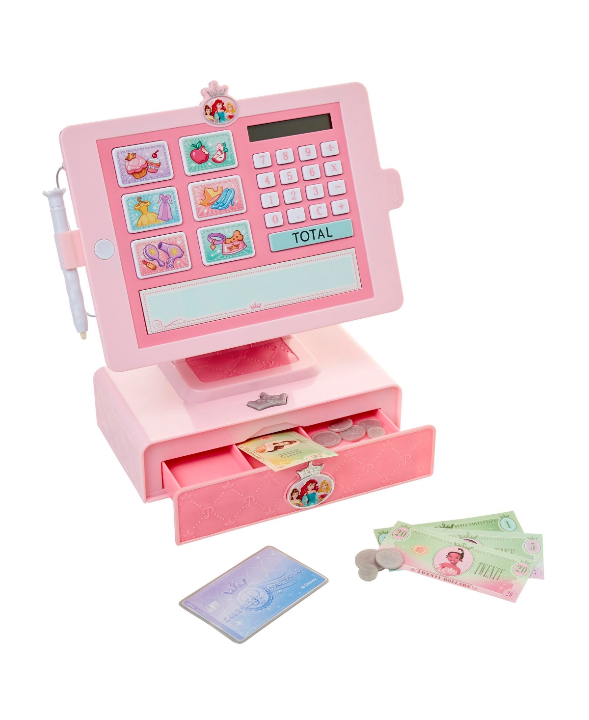 Disney Princess Kids' Style Collection Shop 'n Play Cash Register In Multicolor