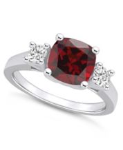 Macy's outlet garnet jewelry